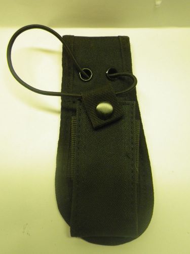 Belt radio pouch black polyester for sale