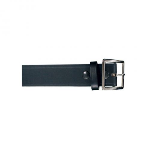 Boston leather 6505-2-42b clarino black brass buckle 1.75&#034; garrison leather belt for sale