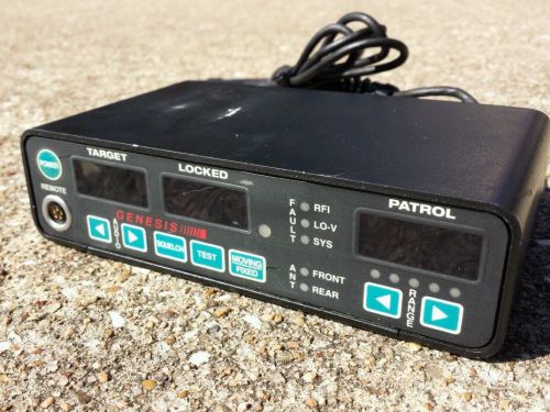 Decatur genesis 1 police dual radar display unit tested working lot 2 for sale
