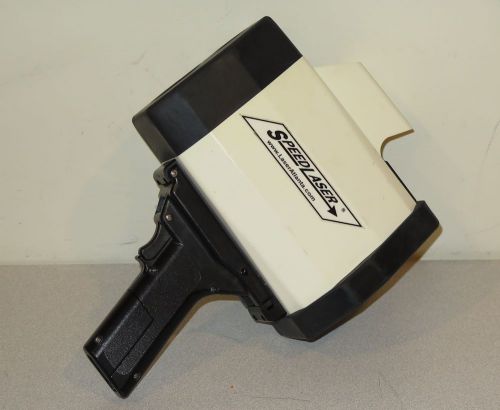 Laser atlanta speedlaser ii police laser lidar radar gun &amp; battery handle for sale