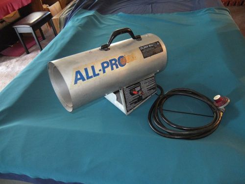 All-Pro Propane Industrial Space Heater 35,000 BTU Per Hour Forced Air SA Rated