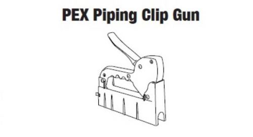 Pex piping clip gun for sale