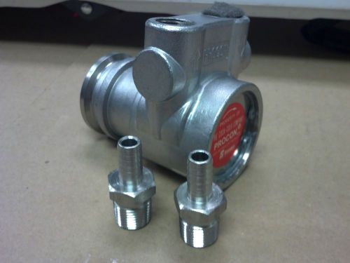 Procon, pump, stainless steel, 15 to 140 gpm, 250 max psi, 3/8 *barb for sale