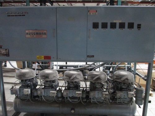 Hussmann Compressor Rack S50BVHM 5-Fan Parrall Compressor RLA 5@7 460V 3Ph Used