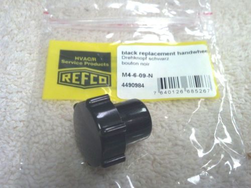 Refco, 3 &amp; 4-way refco manifolds, replacement knob, black, m4-6-09-n for sale