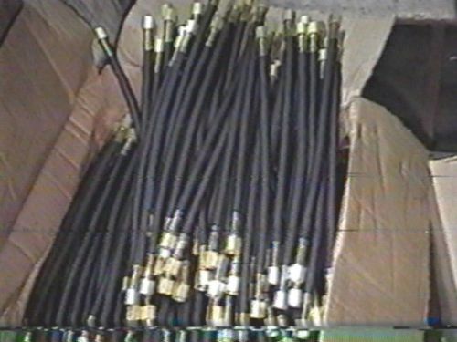 25 (new) old stock high pressure hoses . 16 inches long