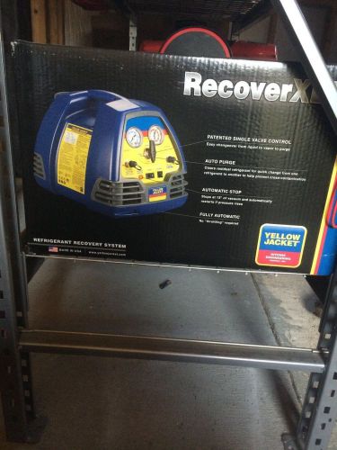 Yellow jacket refrigerant recovery system for sale