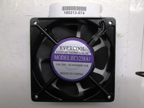 Evercool Muffin Fan Model EC1238A1 110/120 Vac 4-3/4 x 4-3/4 x 1-1/2&#034; New in box