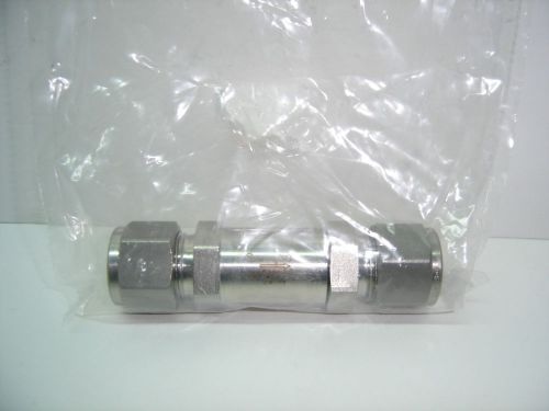Swagelok ss-8c-1/3 check valve 1/2 to 1/3 inch tube new in pkg. for sale