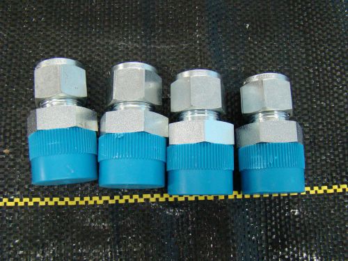 (pack of 4) swagelok (s-810-1-12) male connector, 1/2&#034; tube od x 3/4&#034; male npt for sale