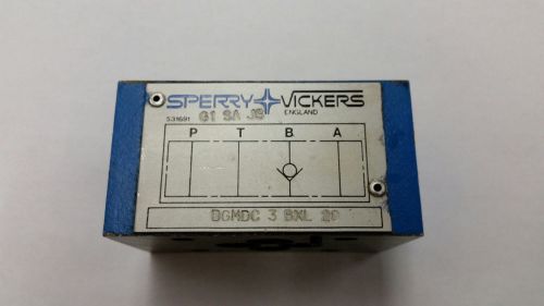 Sperry Vickers Hydraulic Check Valve DGMDC-3 BXL 20
