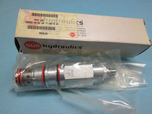 Prfr-lan sun hydraulics cartridge valve * new in package* for sale
