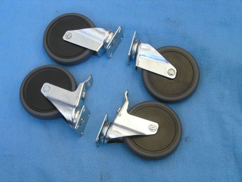 Steinco 6&#034; caster wheels swivel type  set of 4 four for sale