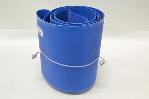 Lindquist machine 300-83035 conveyor flat belt blue flex 11-3/4in width b238472 for sale