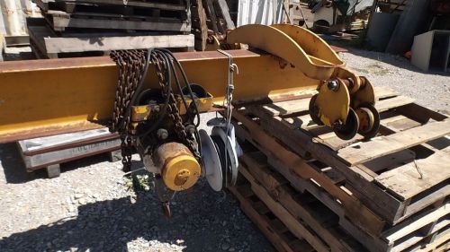 2 ton budgit under hung bridge crane (28632) for sale