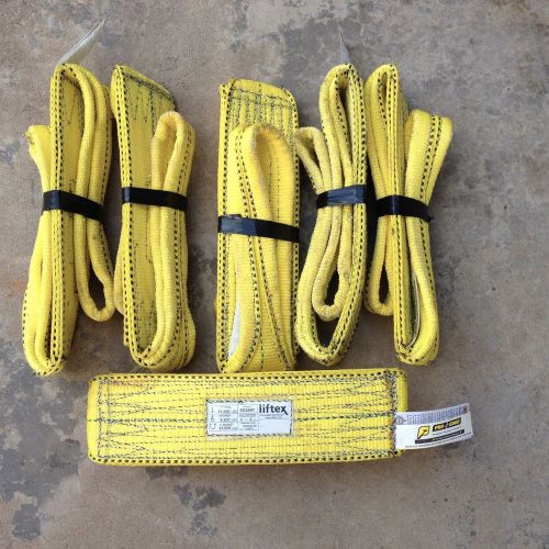 Liftex ee2-94p 4 inch pro-edge premium polyester web slings, 3 feet for sale