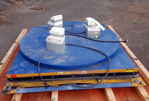 E coalift 2500 lb. lift platform with turntable, (inv.26249) for sale