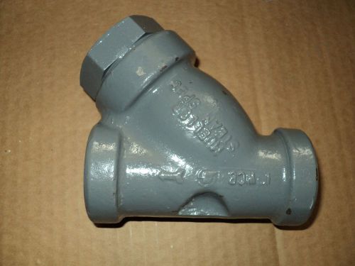 Mueller steam specialty 1 581 cs screwed ends y type strainer, cast carbon steel for sale