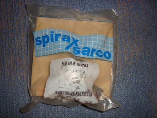 Spirax sarco 1440180 main valve assembly with float for 1/2&#034;-3/4&#034; ft14 trap *nos for sale