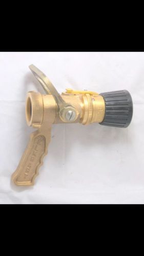 Elkhart sfl-gn-95 cast brass nst foam brush fire nozzle pistol grip 95 gpm for sale