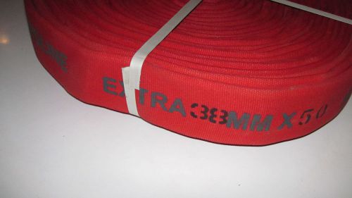 1-1/2&#034; x 50&#039;  fire hose (38 mm) double jacketed coated for sale