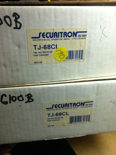 Securitron tj-68cl top jam mnt. kit 68 clear anodized for m38 and m68 magnalocks for sale