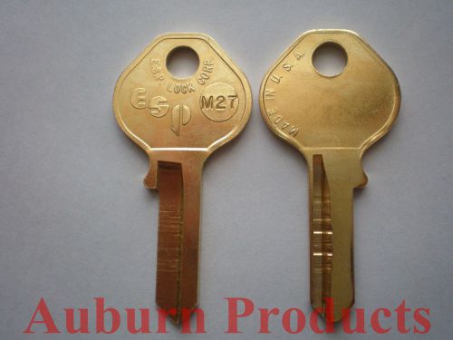 M16 / m27 master padlock key blank / 50 key blanks / free shipping for sale
