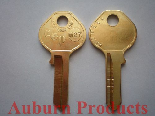 M16 / M27 MASTER PADLOCK KEY BLANK / 50 KEY BLANKS / FREE SHIPPING