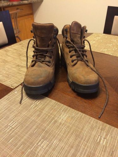 Mens wolverine ics working boot steel toe, water proof, brown leather for sale