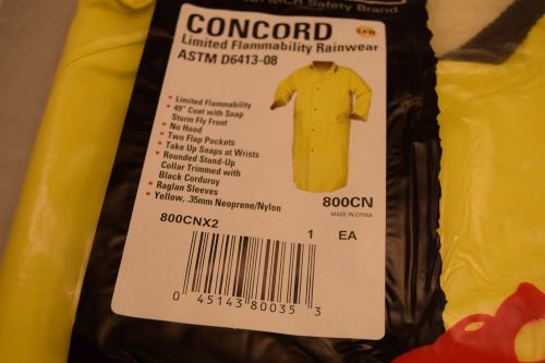 Lot of 5 River City Garments Concord Limited Flammability Rainwear 800CNX2 XXL