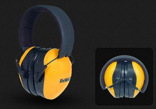 DEWALT DPG62 Interceptor Earmuff Compact Safety Hearing Protection Cups NNR 29dB
