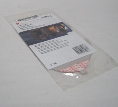 3M FF-400-15 Lens Cover 25-Pack 051135894861 NIB