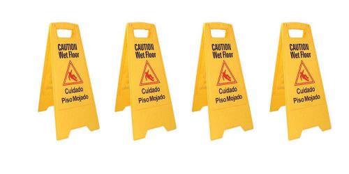 Caution Wet Floor Signs Lot of 6pcs