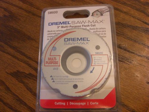 Dremel SAW-MAX 3&#034; Multi-Purpose Flush Cut Carbide Wheel -- SM600