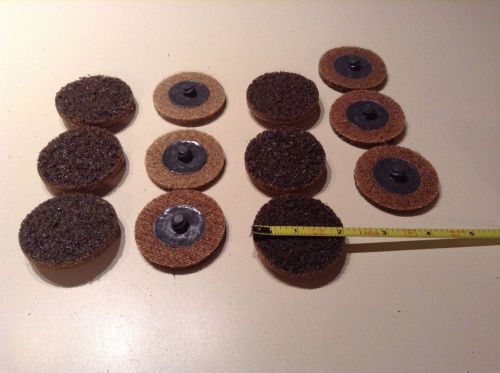 12- 2&#034; scotch-brite roloc surface conditioning /scruffy disc /cookies coarse for sale