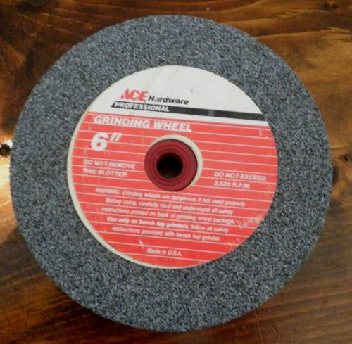 Aluminum oxide grinding wheel - 6&#034;x1&#034;x1&#034; - 36 grit- with bushing for sale