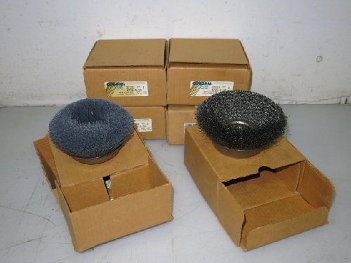 6 osborn/milwaukee nylon/metal abrasive grinding cups/wheels lot for sale