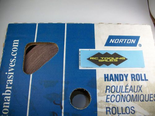 Norton Handy Roll 1&#034; X 50yds K225 Lightning Metalite Cloth Roll P180 Grit NEW No