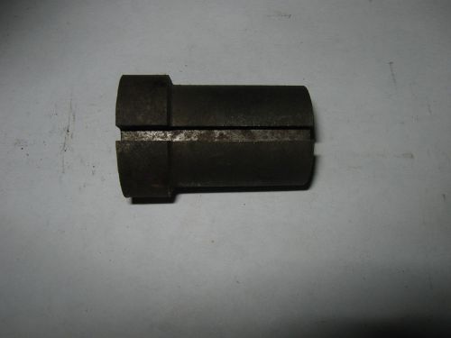 Keyway Broach Bushing Guide, Type A, 1&#034; x 1 1/4&#034;, Collared, Used