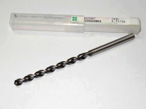 Osg 6.7mm 0.2638&#034; wxl fast spiral taper long length twist drill cobalt 8622867 for sale