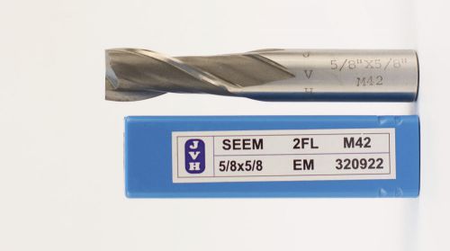 5/8&#034; x 5/8&#034; Cobalt M42 Single Key Way Milling Cutter 2 FL Center Cutting