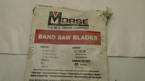 LOT OF 9 MORSE 7&#039; 9&#034; X 3/4&#034; X .035&#034; Matrix II Bi-Metal Bandsaw Blade NEW
