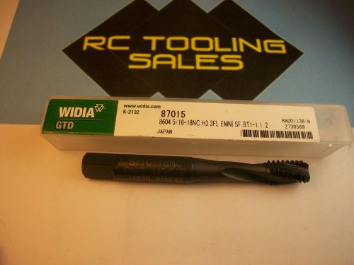 5/16-18 GH3 EM-NI 3 Flute Spiral Flute Bottoming Tap NEW Greenfield 1 pc