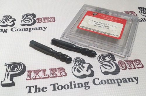 2 vermont lh bottoming spiral flute taps 3/8-24 / 3/8&#034; x 24 gh5 x-10 for sale