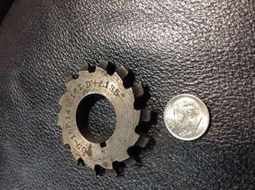 Brown and sharpe hobbling gear cutting cuter no 7 16p 14 to 16 td 135 used for sale