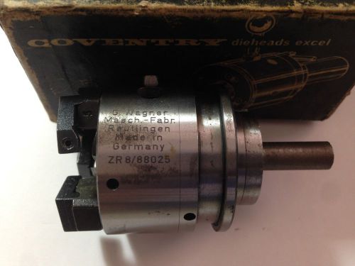 Coventry wanger geometric threading die head made in germany zr8 / 88025 tapper for sale