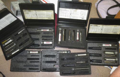 Huge lot helicoil master thread repair sets 4934/4936 from machine shop for sale