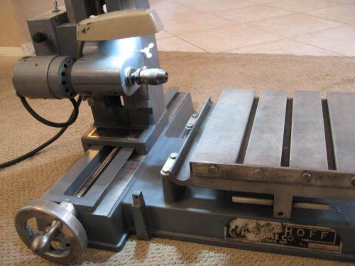 WESTHOFF  HORIZONTAL ULTRA SENSITIVE DRILL FOR EDM ELECTODES,PRECISION DRILLING