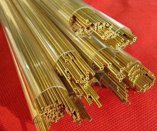 Drill EDM Electrodes, Brass Tubes: 1.20 x 400mm, 20Pcs/Pack