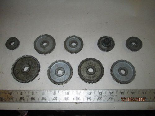 Machinist lathe mill lot of machinist gear s for dunlap atlas craftsman lathe for sale